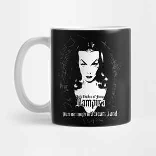 Vampira, Dark Goddess of Horror Mug